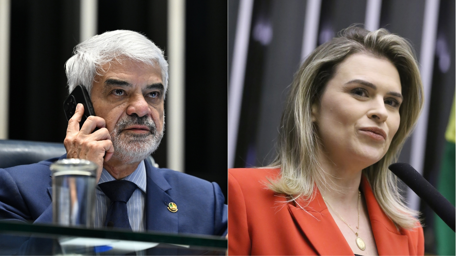 Foto 1: Saulo Cruz / Agência Senado | Foto 2: Kayo Magalhães / Câmara dos Deputados